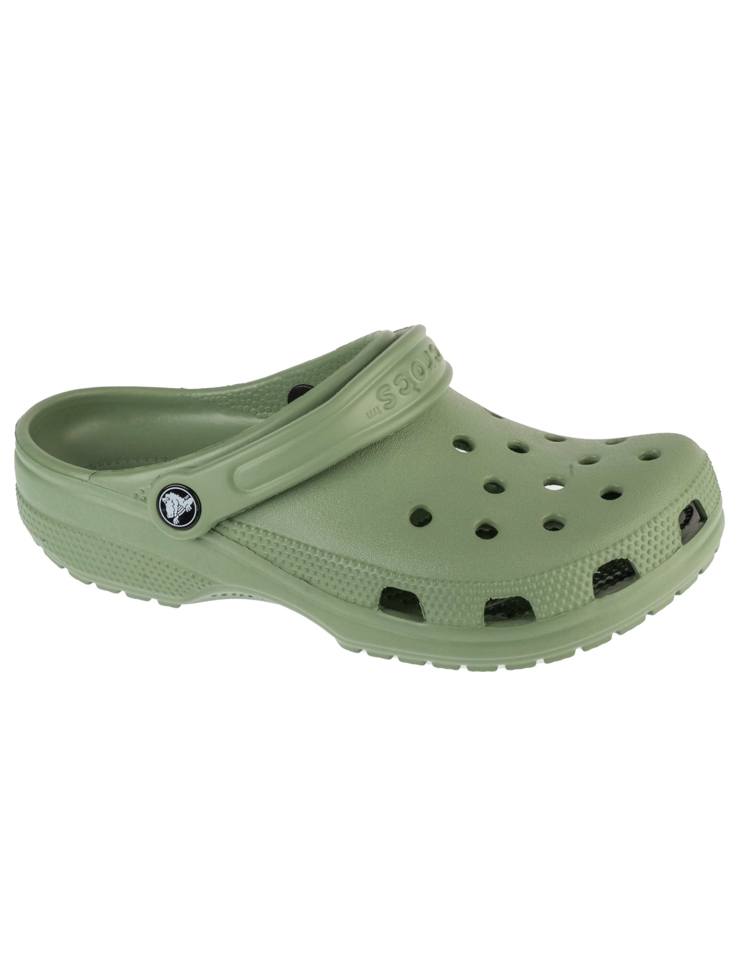 Crocs Clogs 'Classic' in Green: front