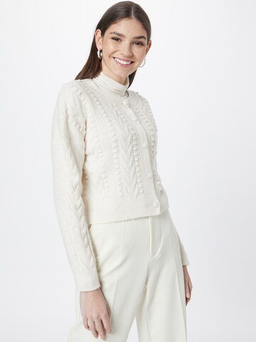 Cardigan 'NYNNE' ONLY en beige : devant