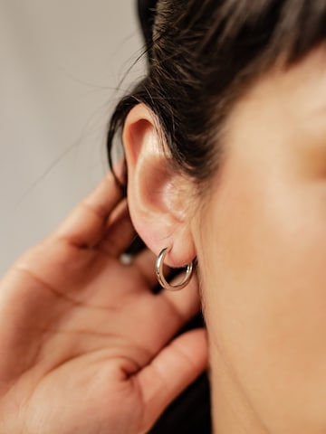 Boucles d'oreilles 'Large Band' Hey Happiness en argent