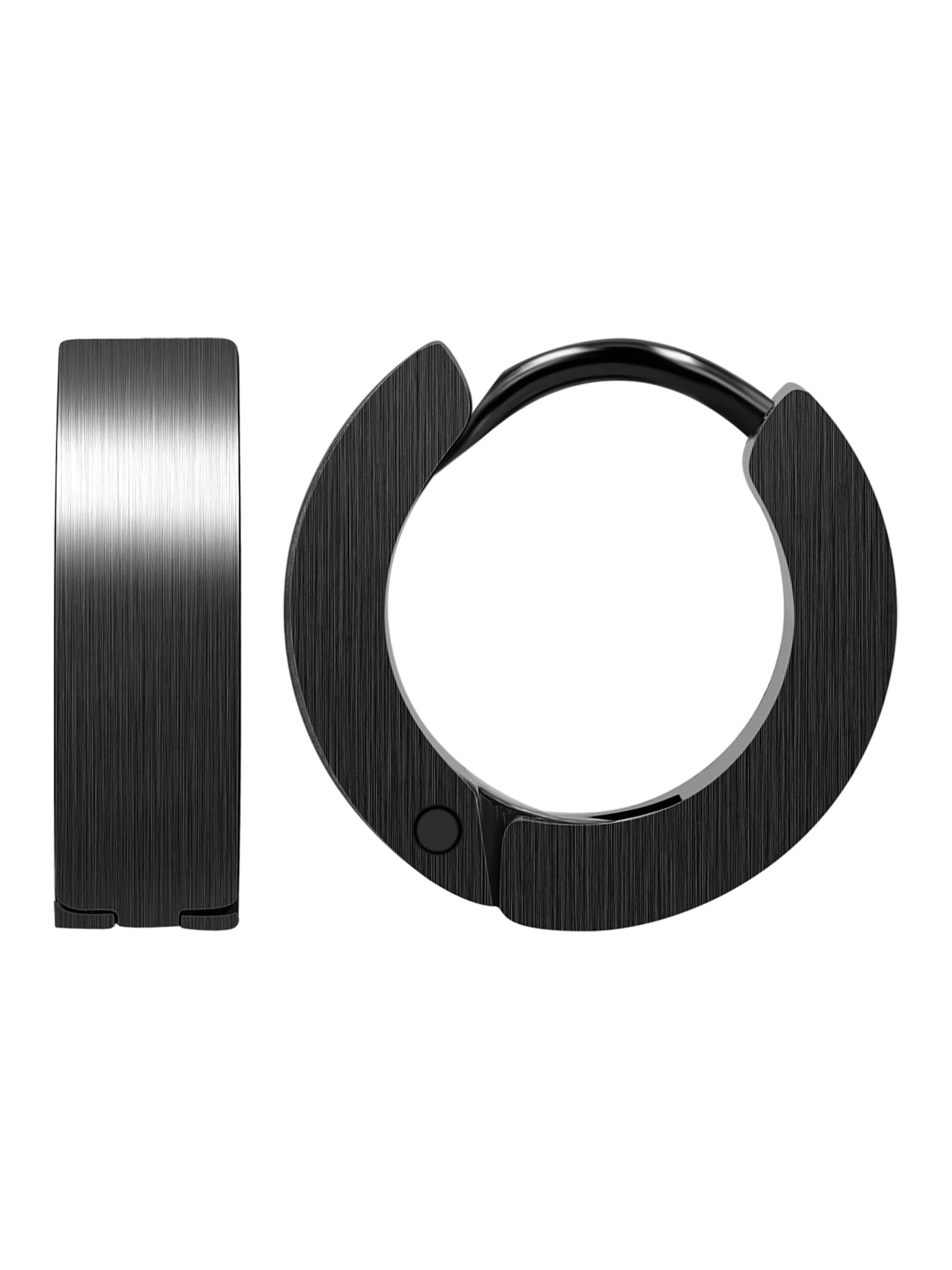 Akzent Earrings 'Delia, langlebig' in Black