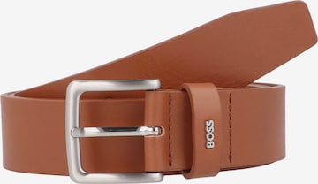 BOSS Belt 'Ronnie' in Brown: front