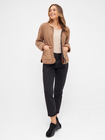 REDGREEN Fleece jas 'Sabella' in Beige