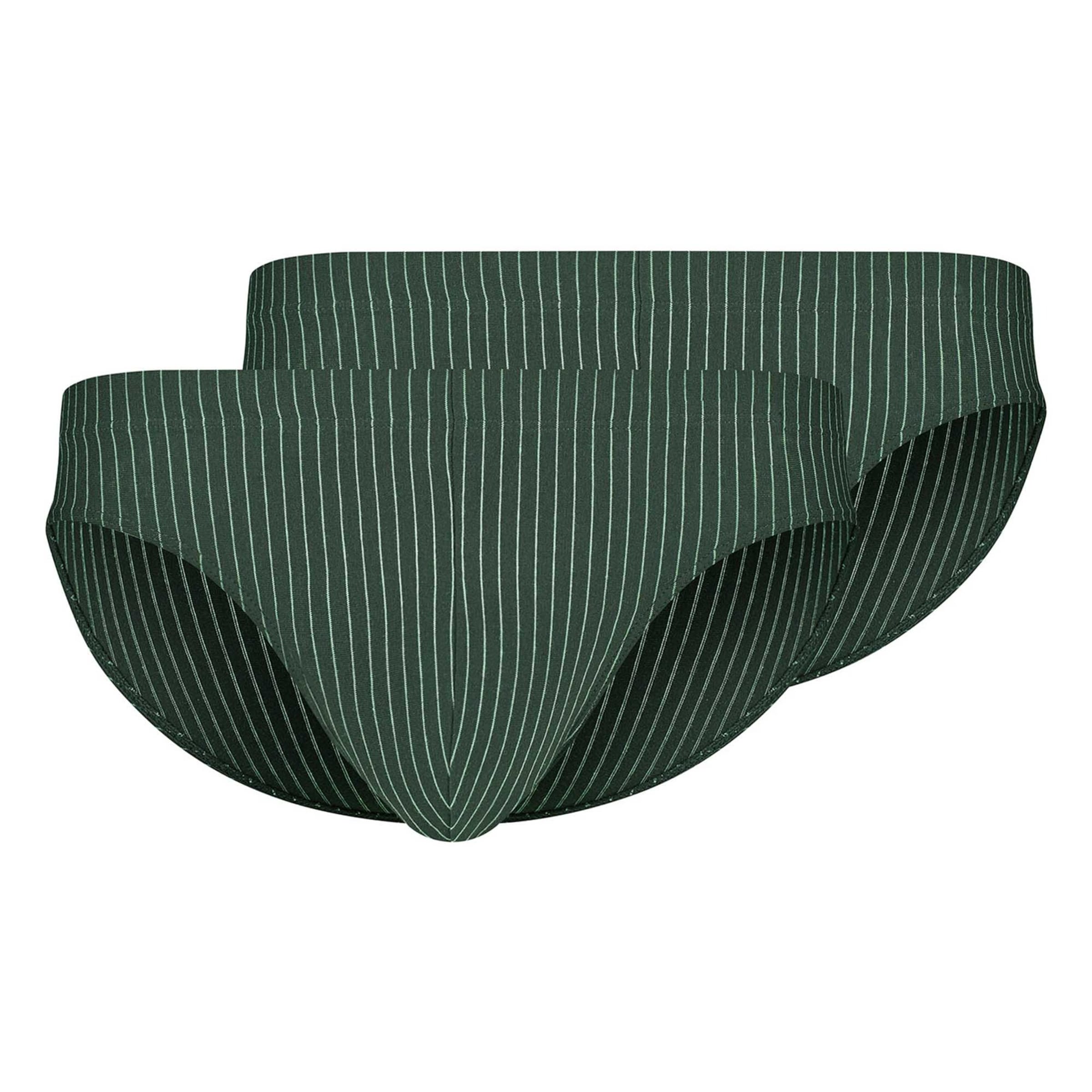 Slip Skiny en vert : devant