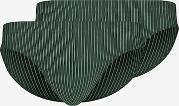 Slip Skiny en vert : devant