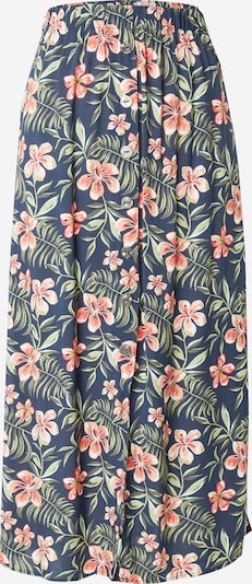 Sijonas 'ONLNOVA' iš ONLY, spalva – tamsiai mėlyna / rusvai žalia / alyvuogių spalva / abrikosų spalva, Prekių apžvalga