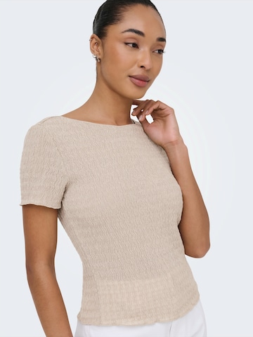 ONLY Shirt 'ONLILSE' in Grey