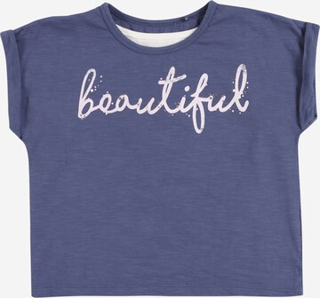 T-Shirt BASEFIELD en bleu : devant