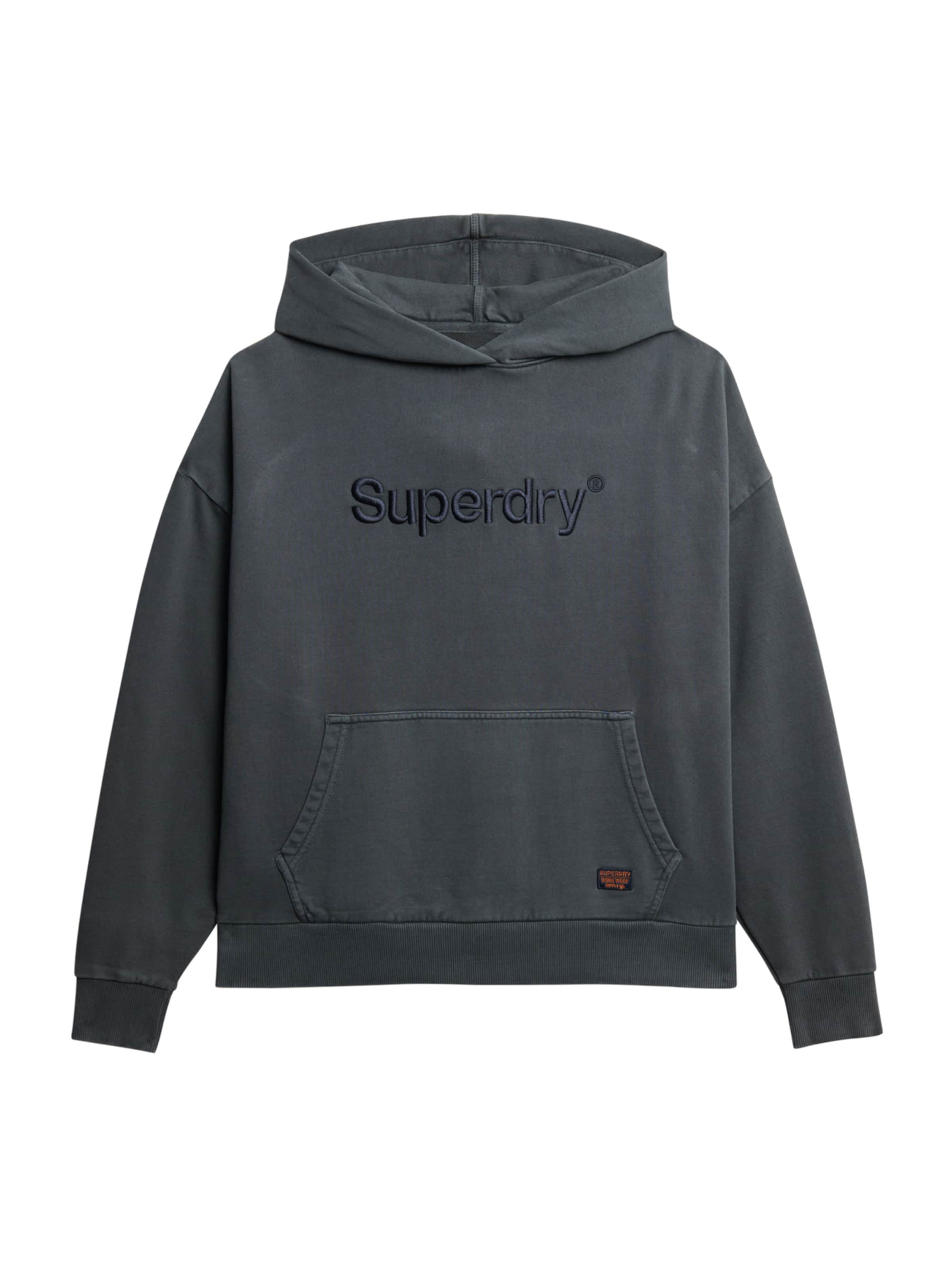 Superdry Sweatshirt in Grey: front