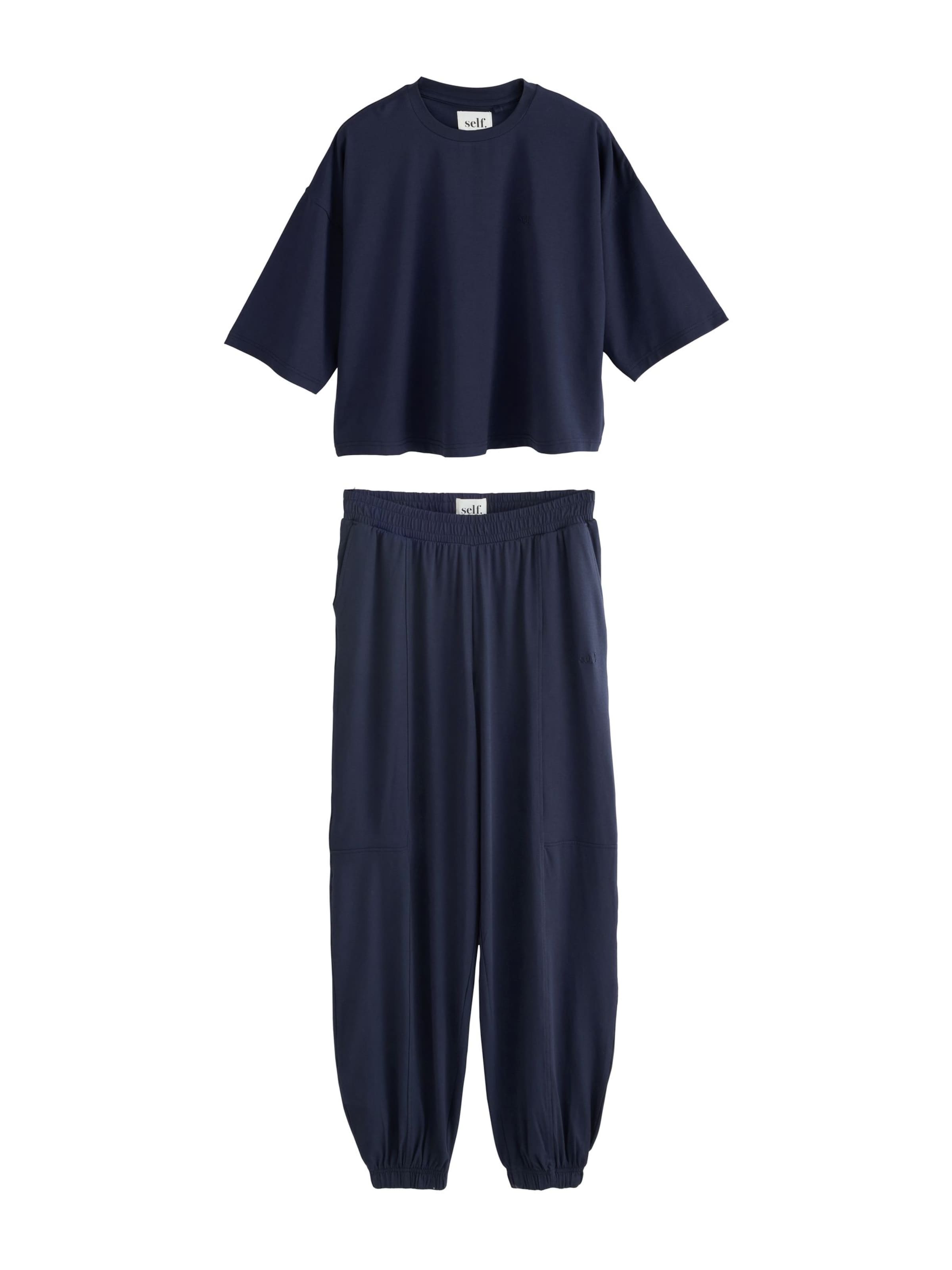 Pyjama self. en bleu : devant