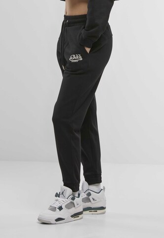 Von Dutch Originals Tapered Trousers 'Ellis' in Black