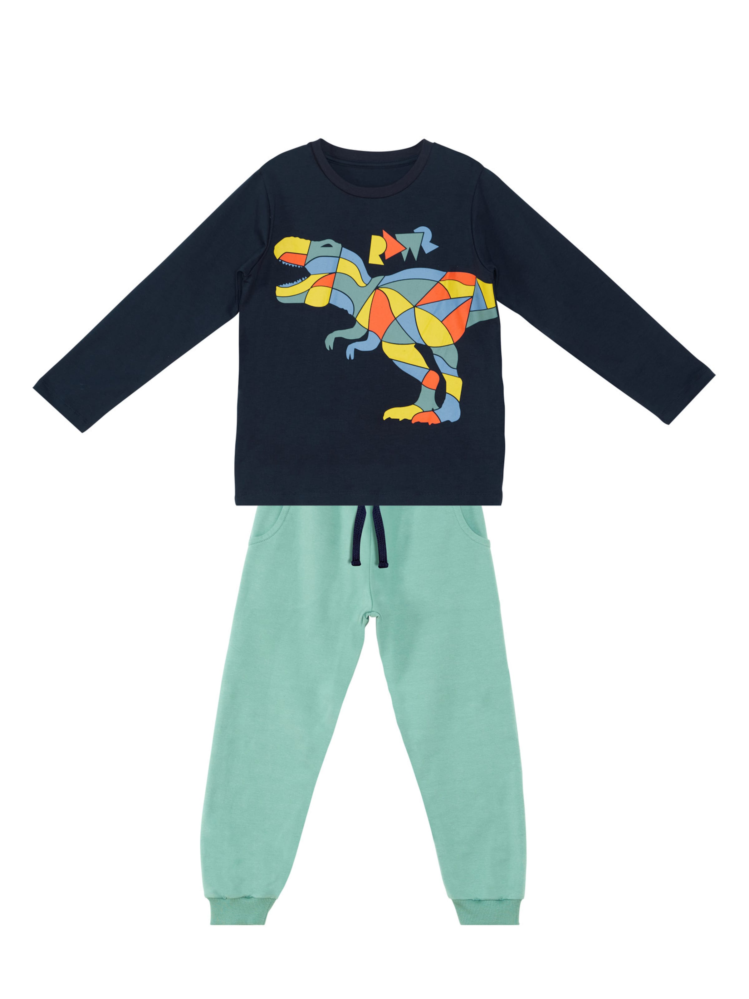 Denokids Set 'Dinosaur' in Blue: front