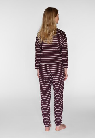 Pantaloncini da pigiama 'Johanne' di CC DK in lilla: dietro