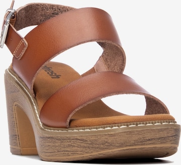 Refresh - Sandalias en beige: frente