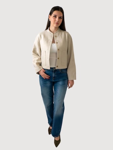 WEARABLE STORIES - Chaqueta de entretiempo 'Sienna' en beige