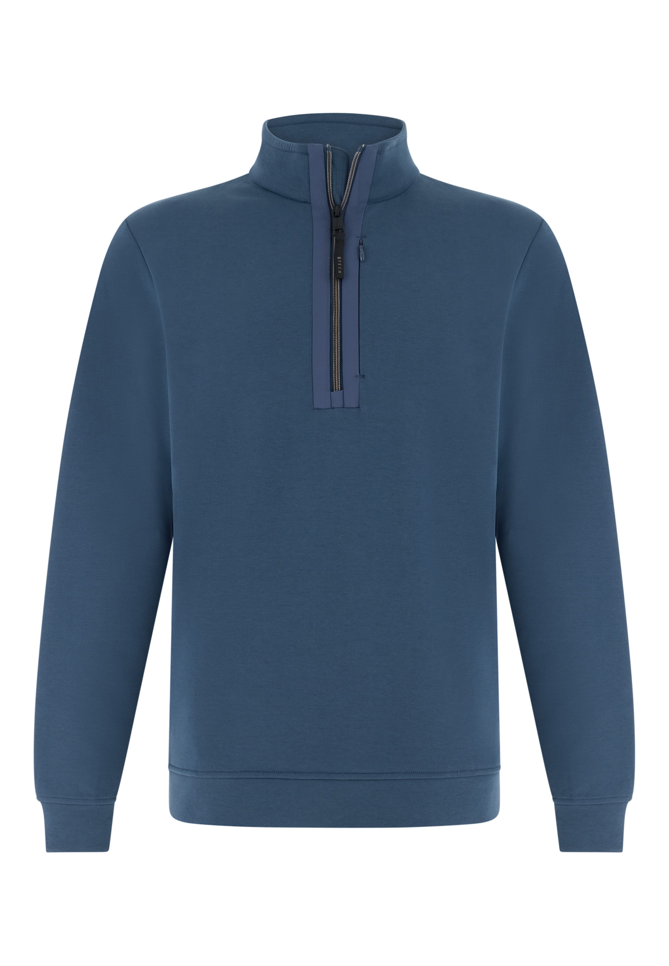 Boggi Milano Sweatshirt in Blau: Vorderseite