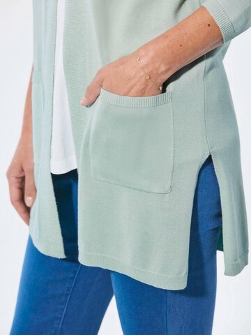 Cardigan Goldner en vert