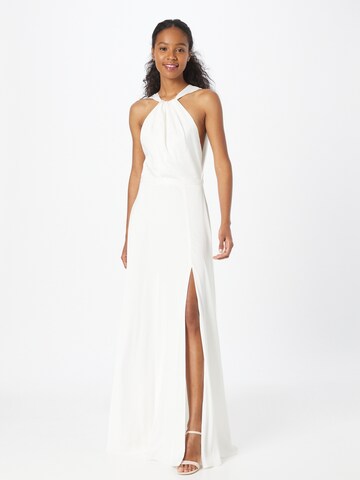 UniqueVečernja haljina - bijela boja: prednji dio