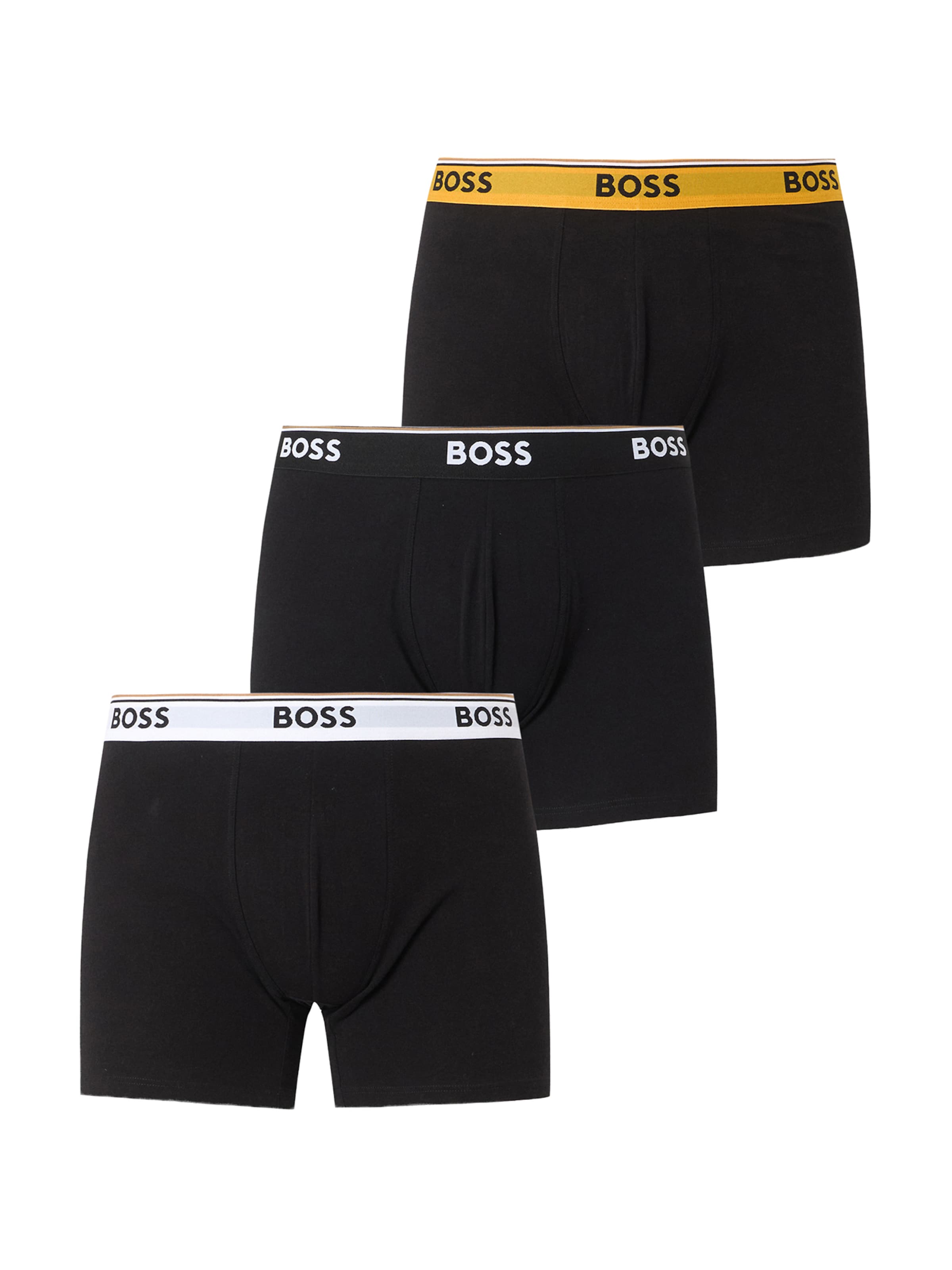 Boxeri 'Power' de la BOSS pe negru: față
