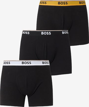Boxeri 'Power' de la BOSS pe negru: față