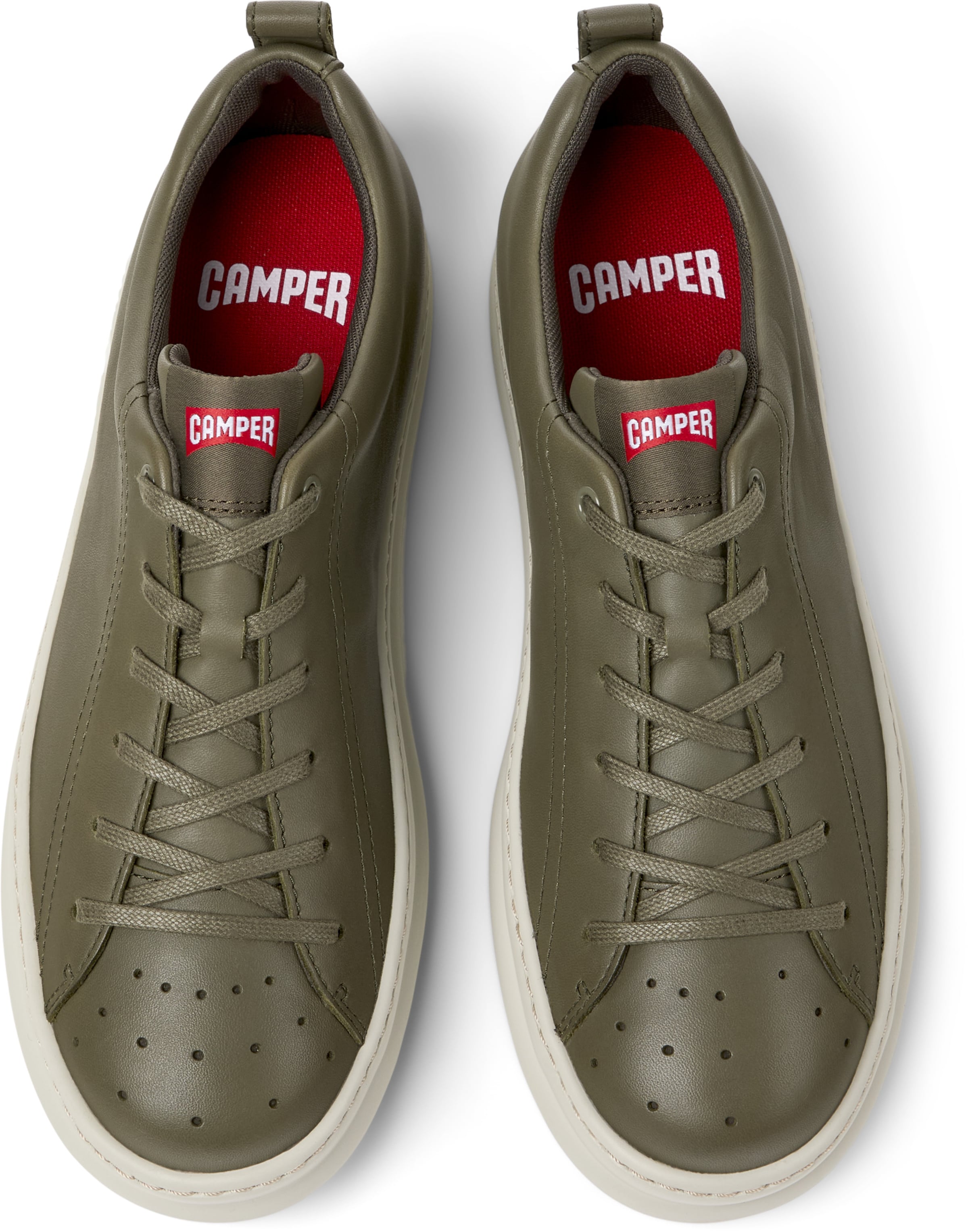 Baskets basses 'Runner Four' CAMPER en vert