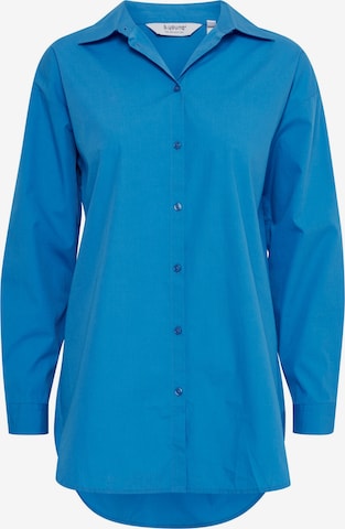 b.young Blouse 'GAMZE' in Blauw: voorkant