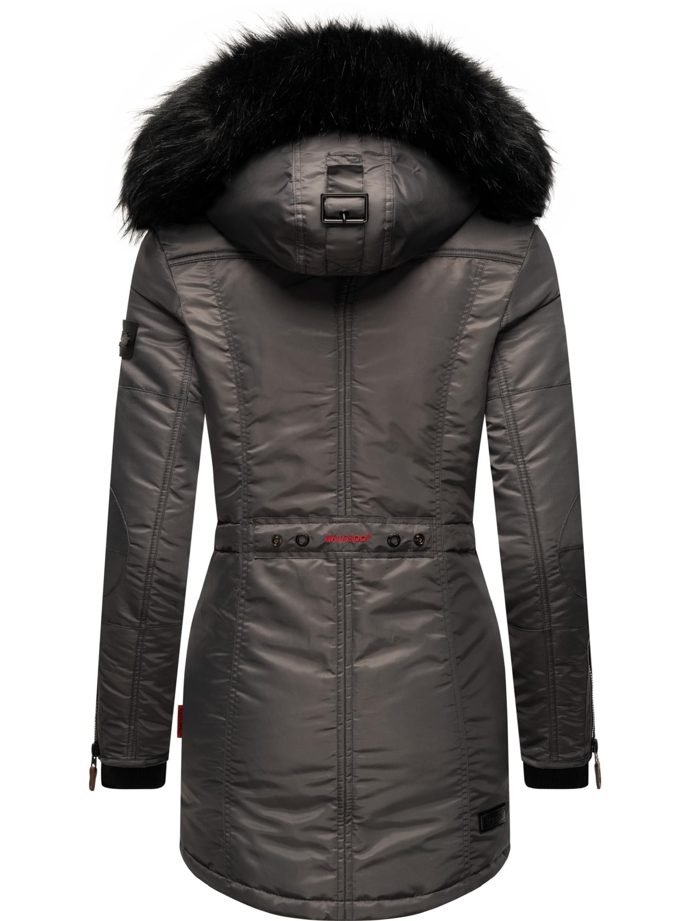 NAVAHOO Winterjas 'Schätzchen' in Grijs