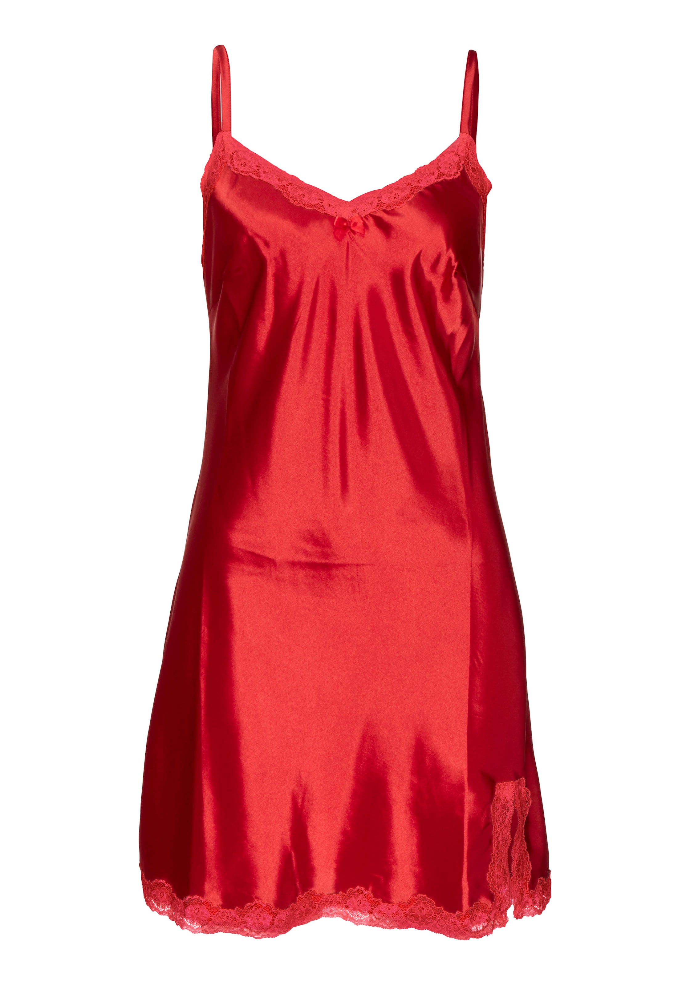 LASCANA Neglige 'Candy' in Rot: Vorderseite