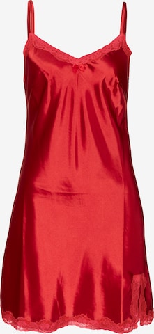 LASCANA Negligee 'Candy' in Red: front