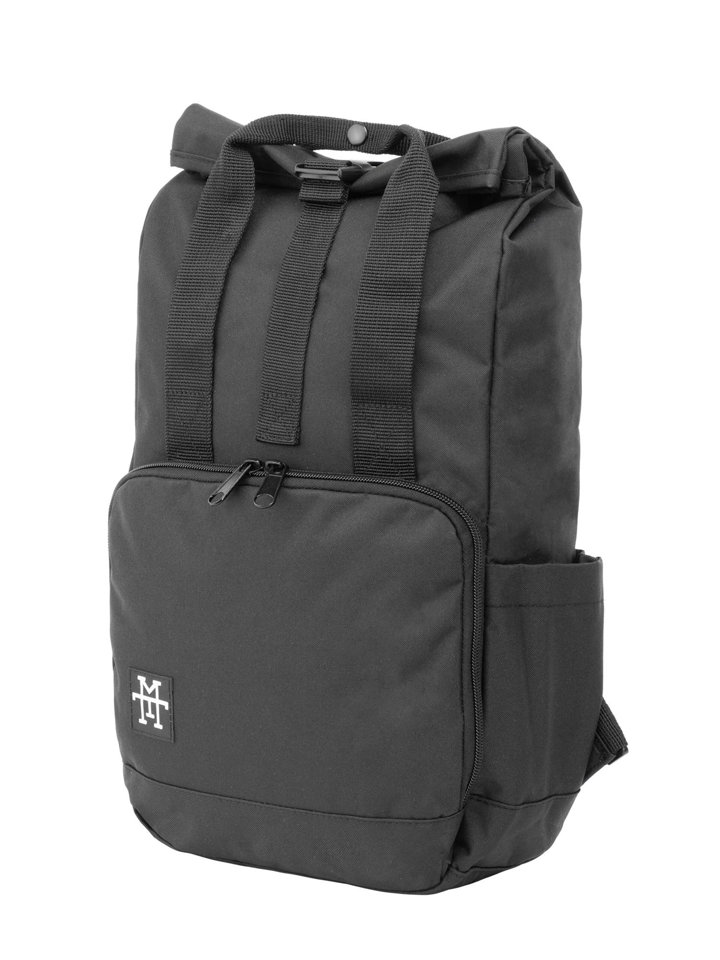 Manufaktur13 Backpack 'Mini Roll-Top DayPack' in Black