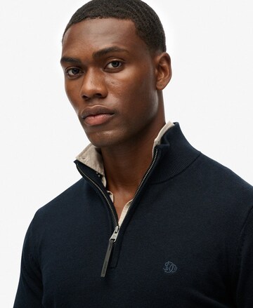 Pull-over 'Essentials' Superdry en bleu
