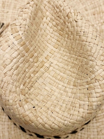Amichi - Sombrero 'Sombrero para mujer Cireeen de fibras naturales trenzadas' en beige
