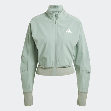 ADIDAS PERFORMANCE Sports jacket 'D4T' in Green: front