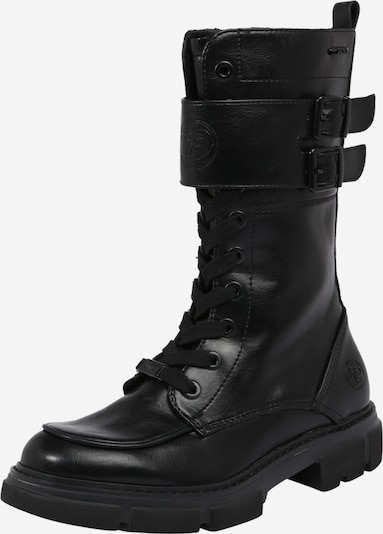 TOM TAILOR Lace-Up Boots in Black, Item view