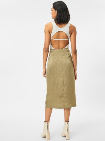 Calvin Klein Jeans Skirt in Beige