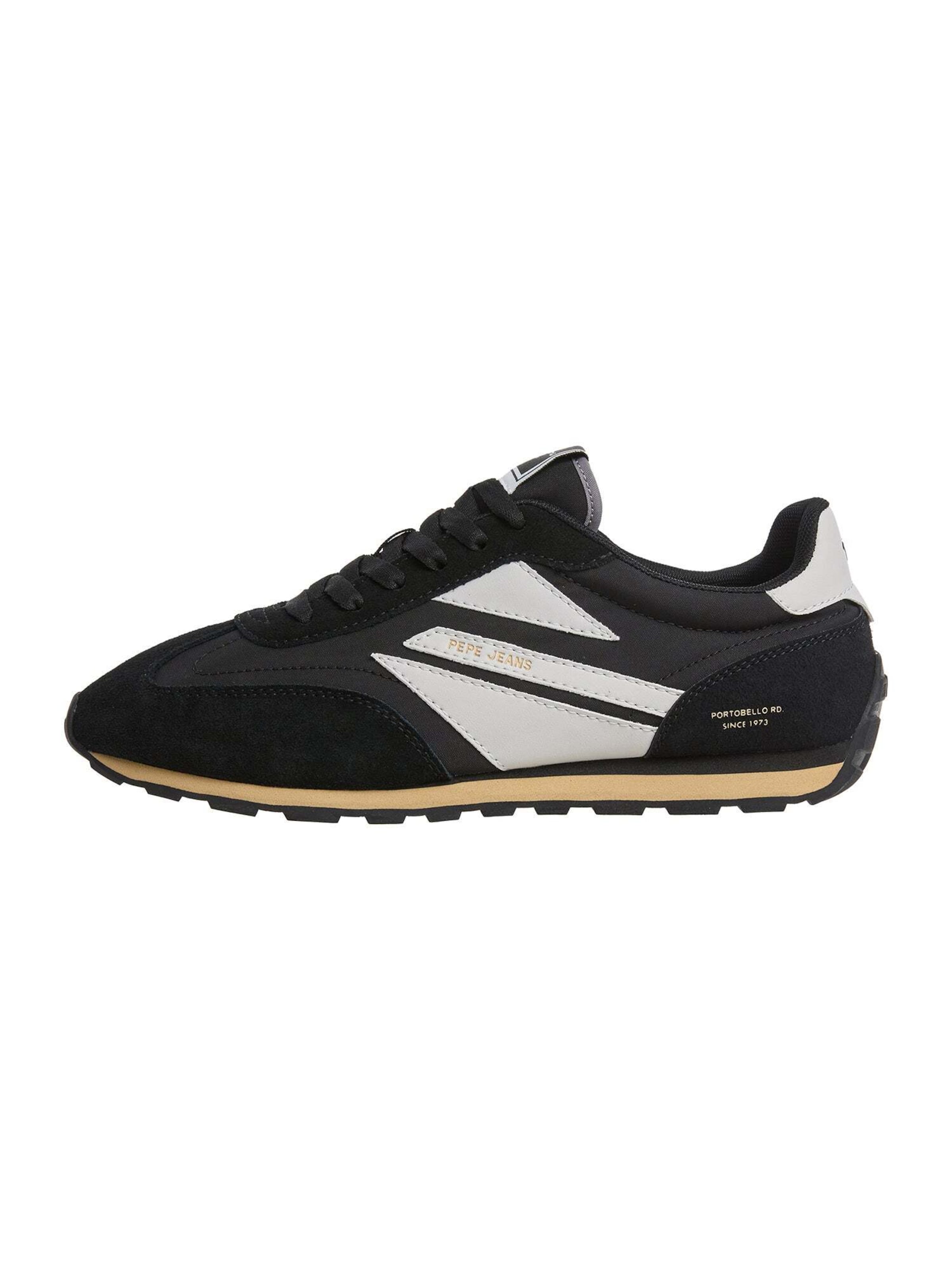 Pepe Jeans Sneakers laag 'Jason Streem' in Zwart: voorkant