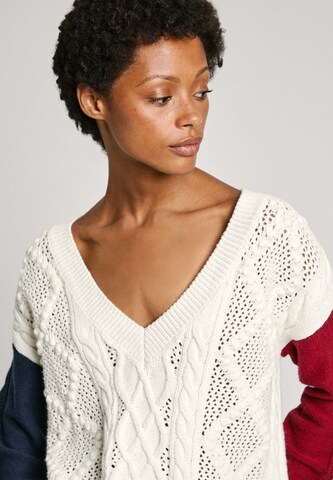 Pull-over 'HADA' Pepe Jeans en blanc