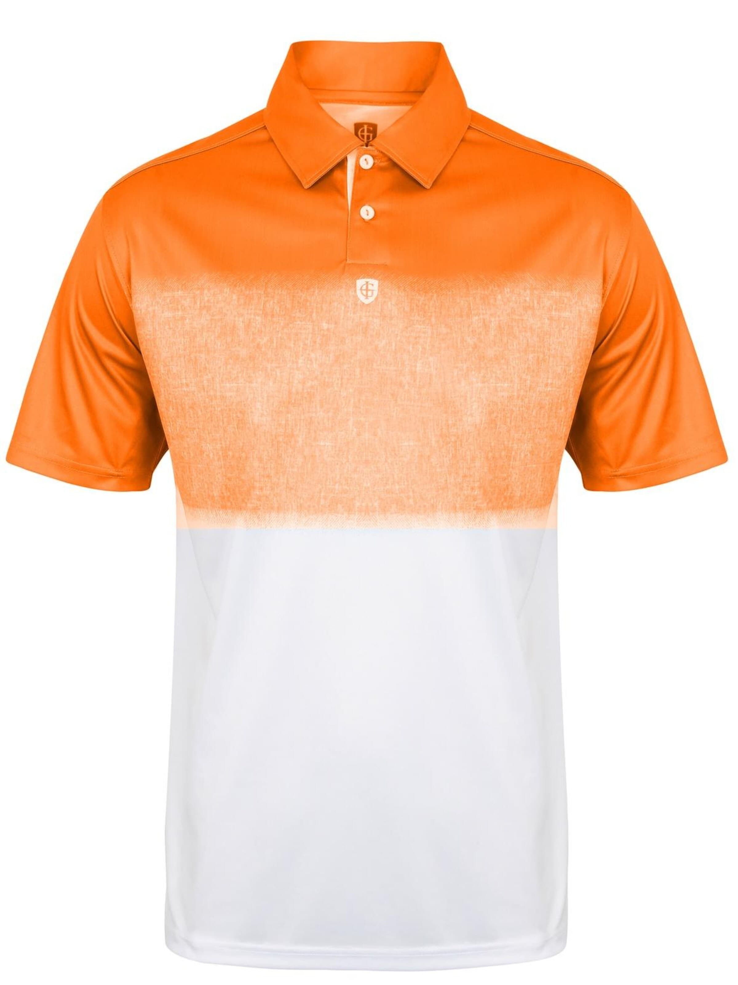 Cocain Underwear Shirt in Orange: front