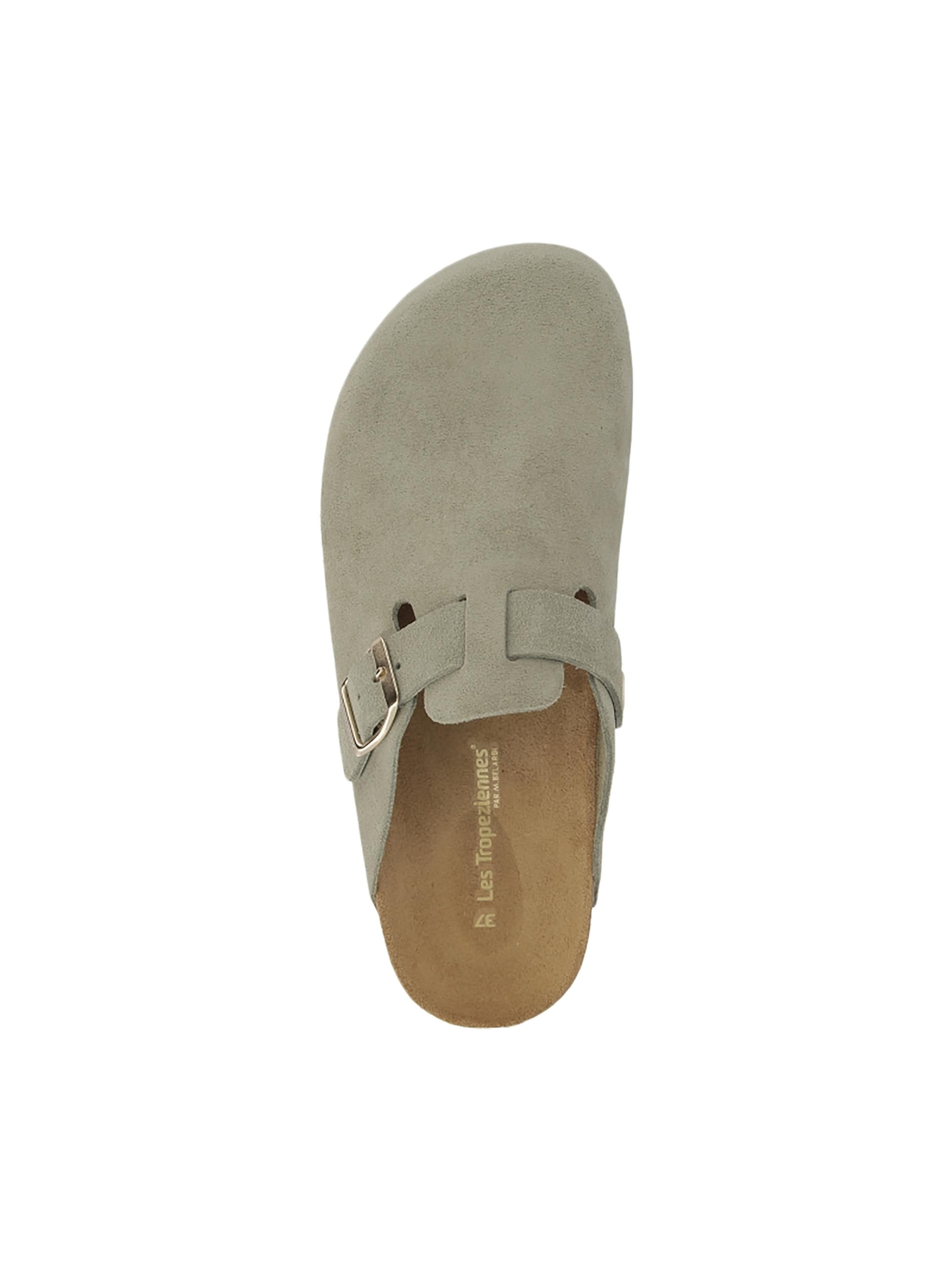 Mule 'Leder-Pantoletten „Les Zabot“' Les Tropéziennes en gris