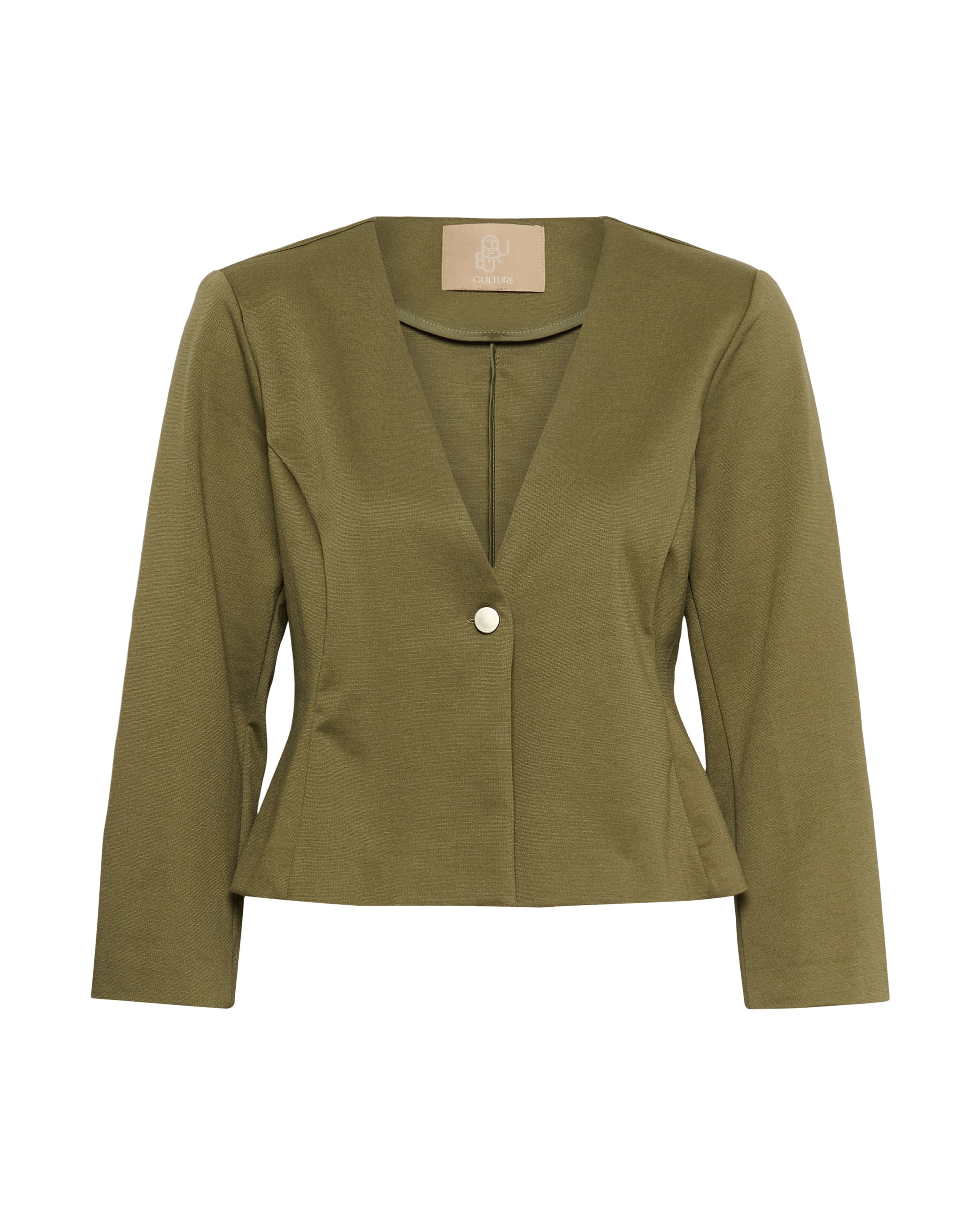 CULTURE Blazer 'CUPiil Eloise' in Green: front