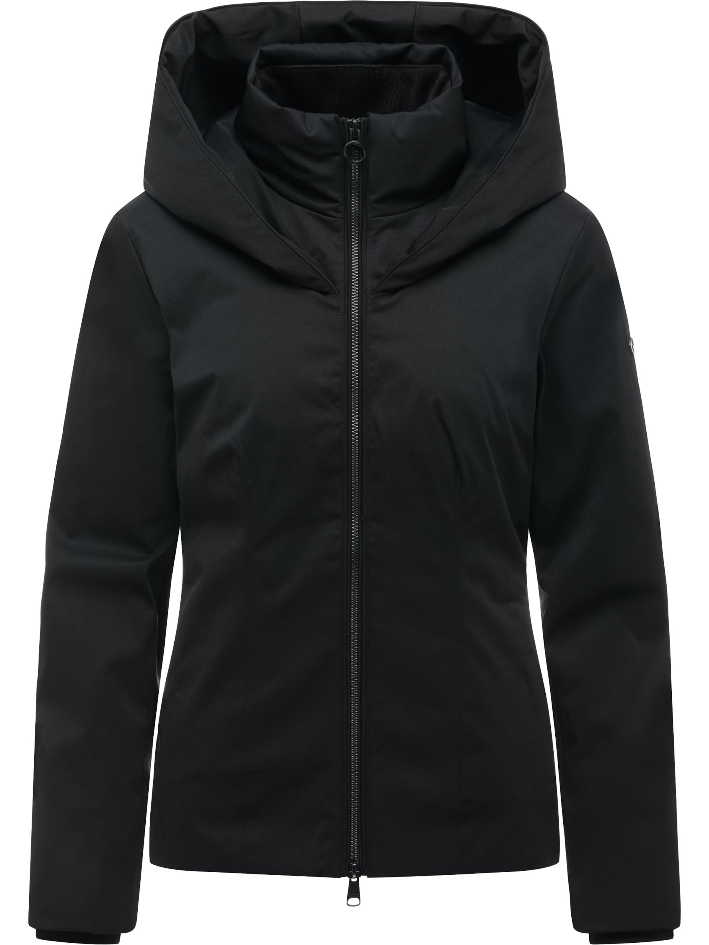 Ragwear Functionele jas 'Annona Y' in Zwart: voorkant