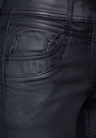 CECIL Slim fit Pants in Black