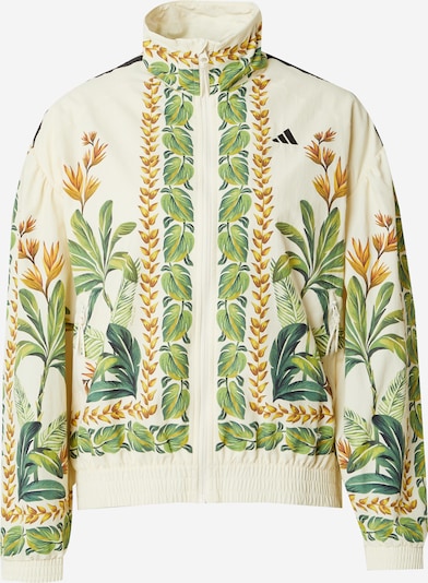 ADIDAS SPORTSWEAR Sportska jakna 'FARM PRM' u žuta / zelena / crna / bijela, Pregled proizvoda