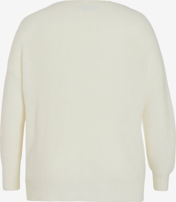 Pull-over 'Glacy' EVOKED en blanc