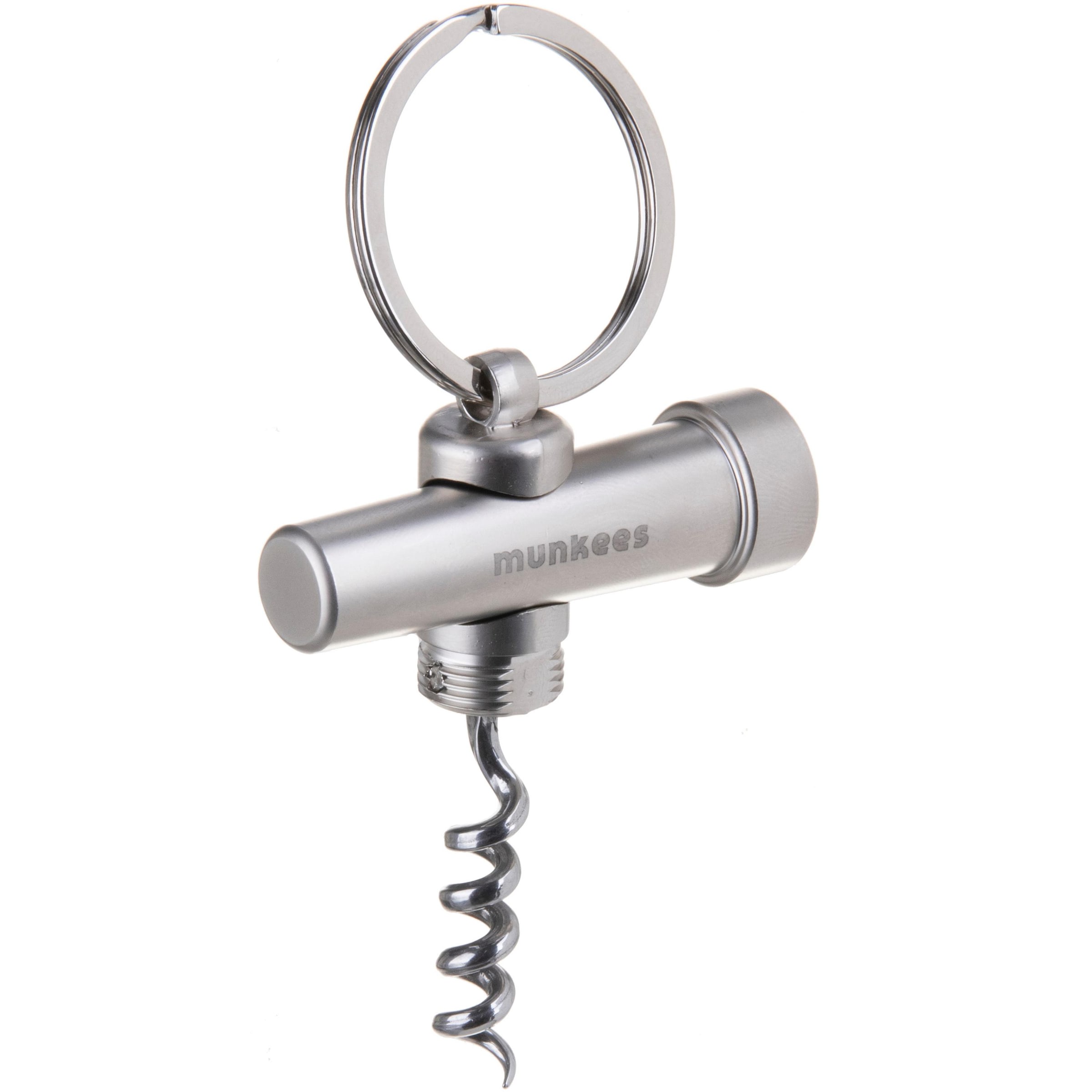 Munkees Key Ring in Silver