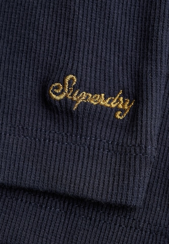 Superdry & Co Shirt 'Athletic Essentials' in Blauw