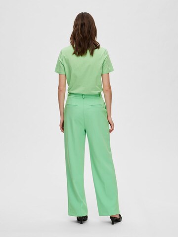 SELECTED Regular Broek 'SLFNew Myla' in Groen