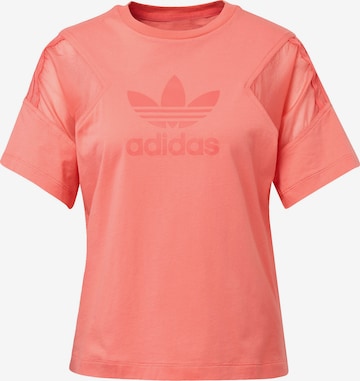 Tricou de la ADIDAS ORIGINALS pe roz: față