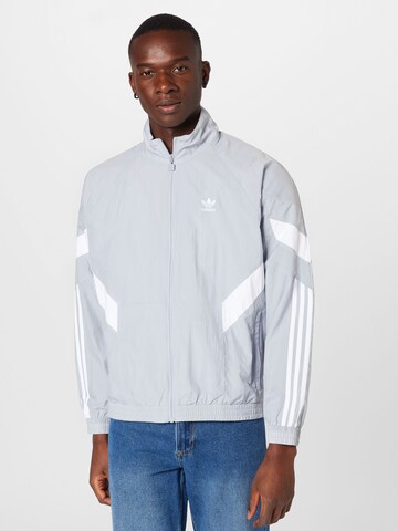 ADIDAS ORIGINALS Jacke 'Rekive' in Grau: predná strana