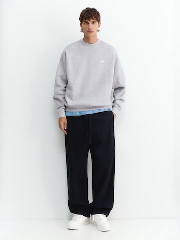 Pull&Bear Sweatshirt 'STWD' in Grijs