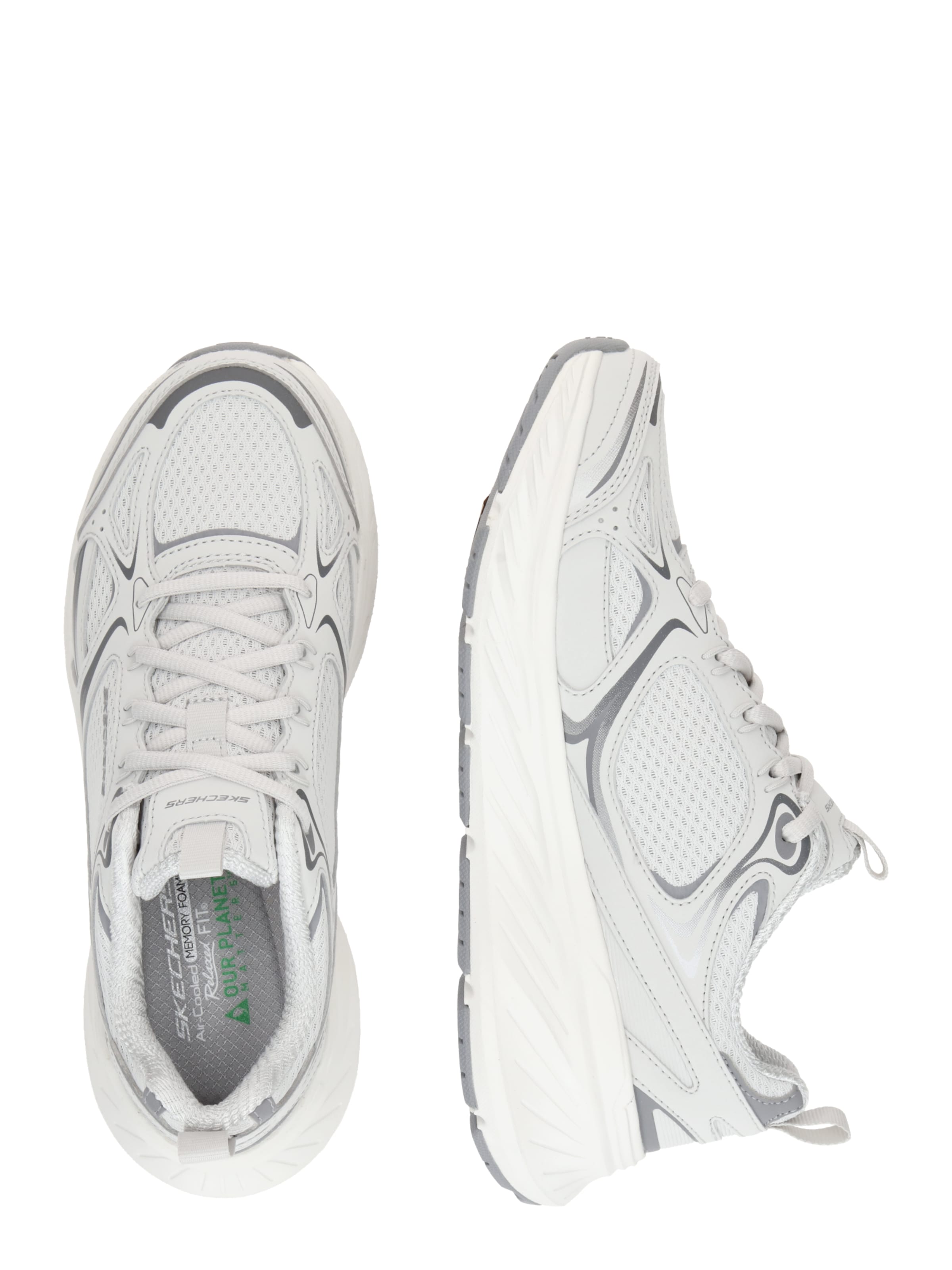 SKECHERS - Sapatilhas baixas 'Edgeride' em cinzento